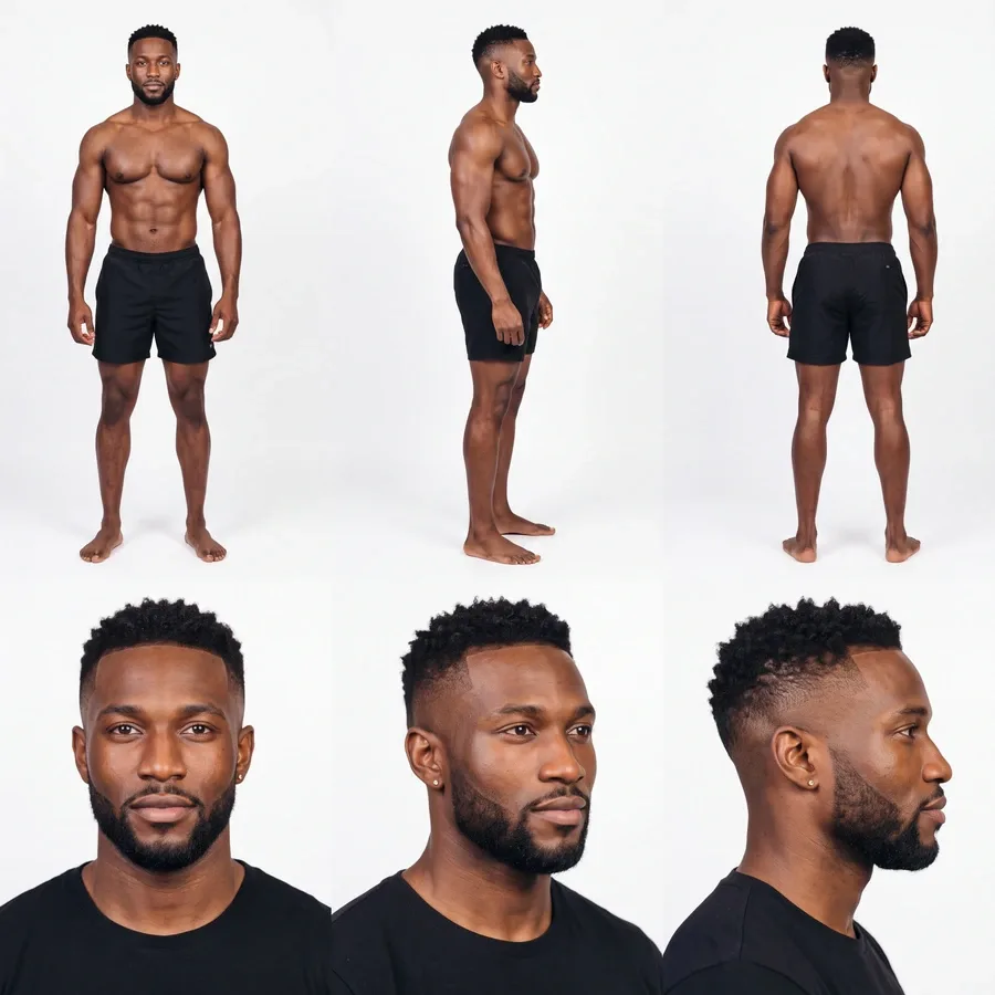 Femi Adeyemi - character-lock reference 2